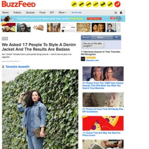 BuzzFeed featuring Girl With Curves