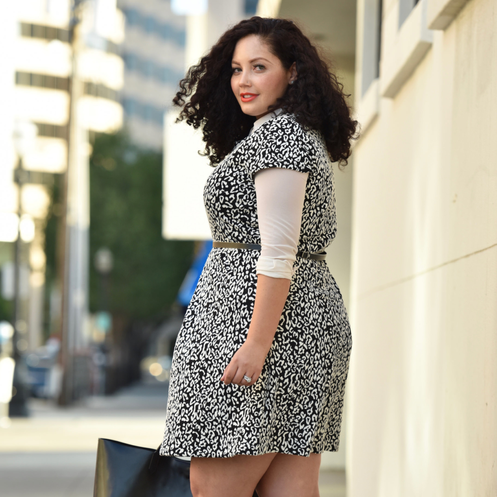 How To Wear a Dress When It's Cold Out | Girl With Curves