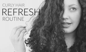 Curly Hair Refresh Routine, Tanesha Awasthi