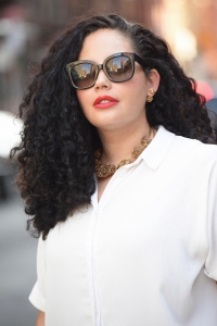 How to survive the humidity in New York City, by natural curly hair blogger Tanesha Awasthi, founder of Girl With Curves.