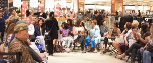 Macy's front Row Fashion Show, at Westfield Valley Fair, hosted by Tanesha Awasthi of Girl With Curves