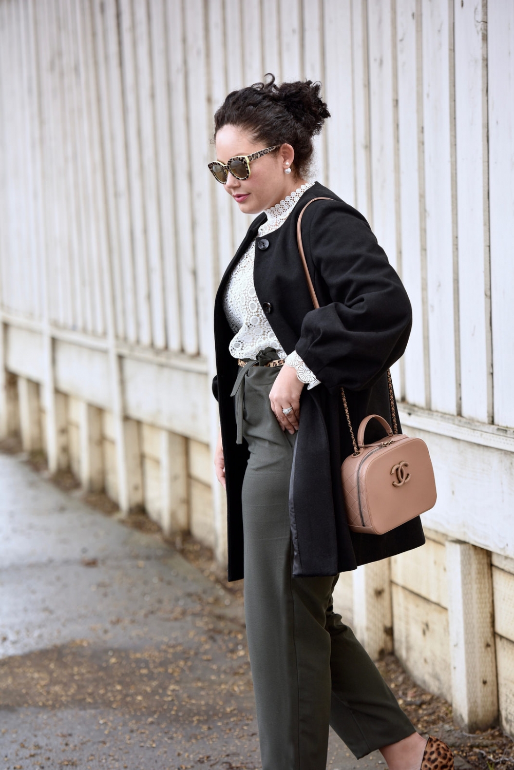 2 ways to wear a collarless coat, a timeless must-have