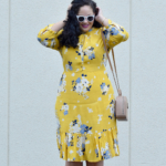 Girl With Curves featuring a floral dress.