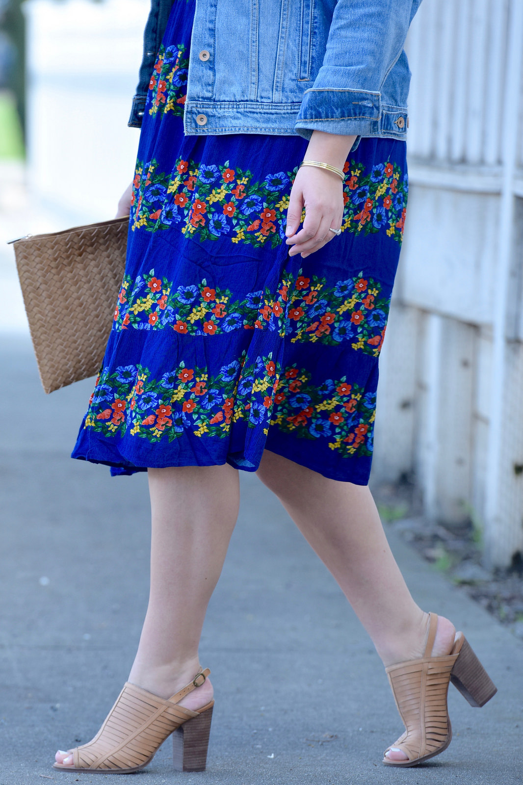 Florals Dress from Old Navy via @GirlwithCurves