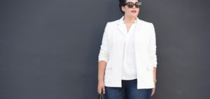 White Blazer by Girl With Curves