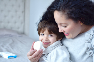How To Care for Your Little One's Sensitive Skin via @GirlWithCurves