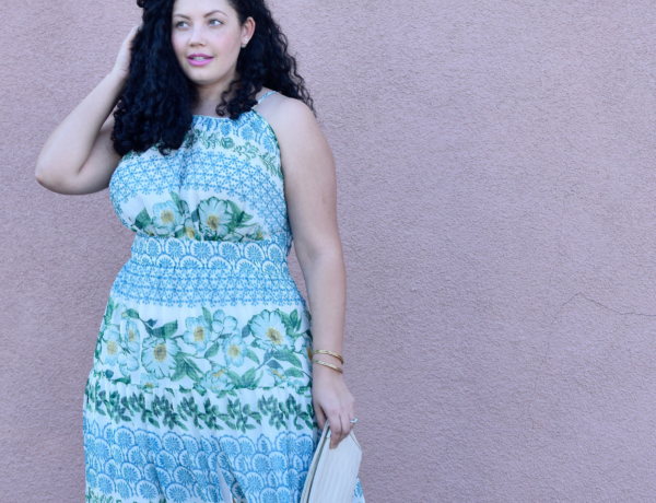 Tropical vacation dresses via @girlwithcurves
