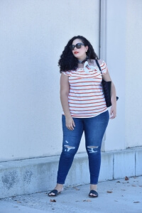 An Americana Inspired Color Combo via @GirlWithCurves