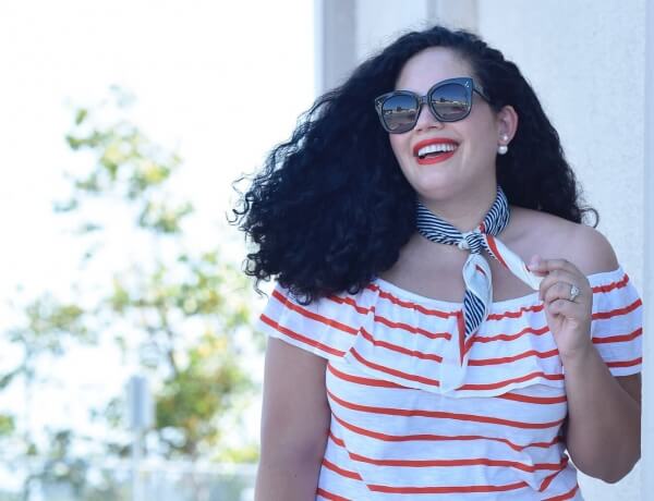An Americana Inspired Color Combo via @GirlWithCurves