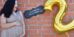 Baby #2 Pregnancy Announcement via Girl With Curves