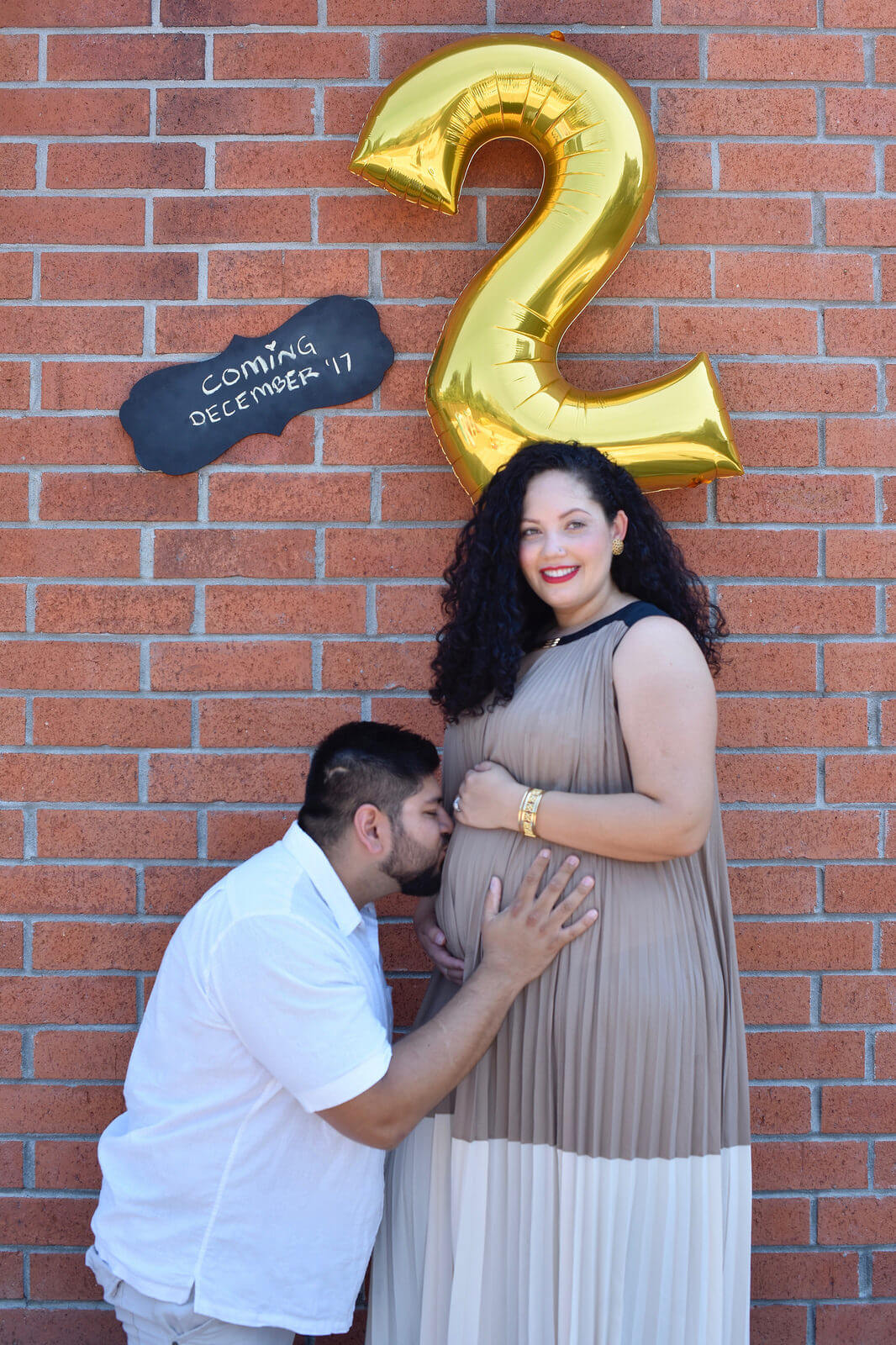 Girl With Curves founder Tanesha Awasthi announcing her pregnancy with baby #2