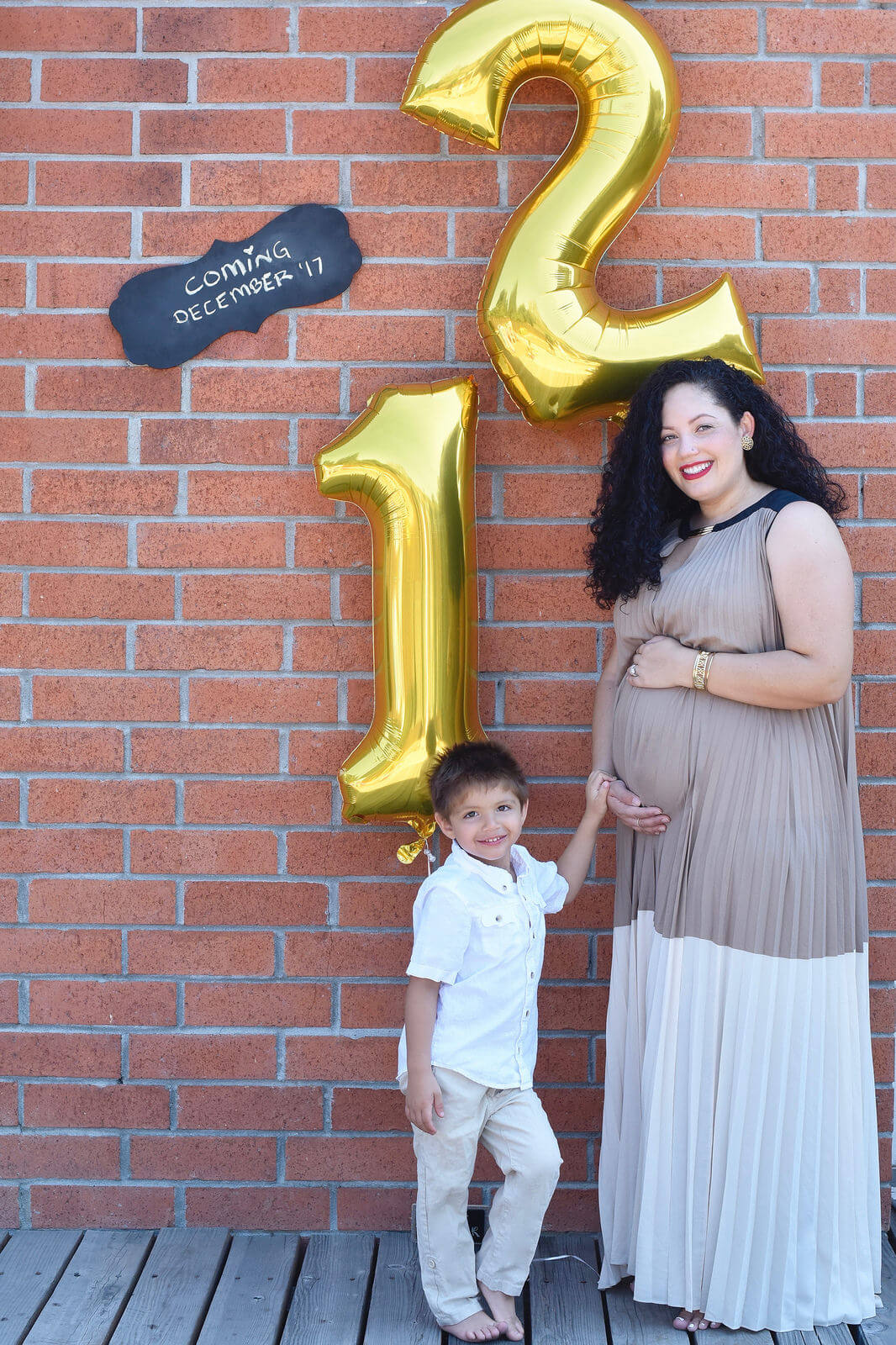 Girl With Curves founder Tanesha Awasthi announcing her pregnancy with baby #2