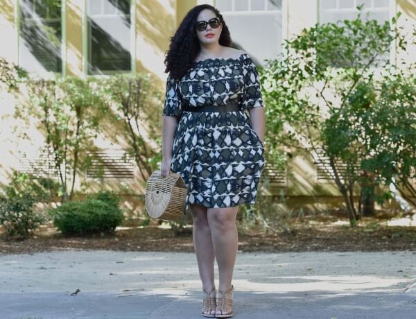 How To Give A Boring Dress New Life via Girl With Curves