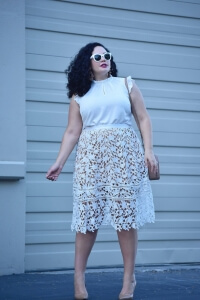 The Classy Girl's Guide to Wearing the Nude Trend | Girl With Curves