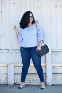A Casual Outfit Idea That isn't Boring via @GirlWithCurves
