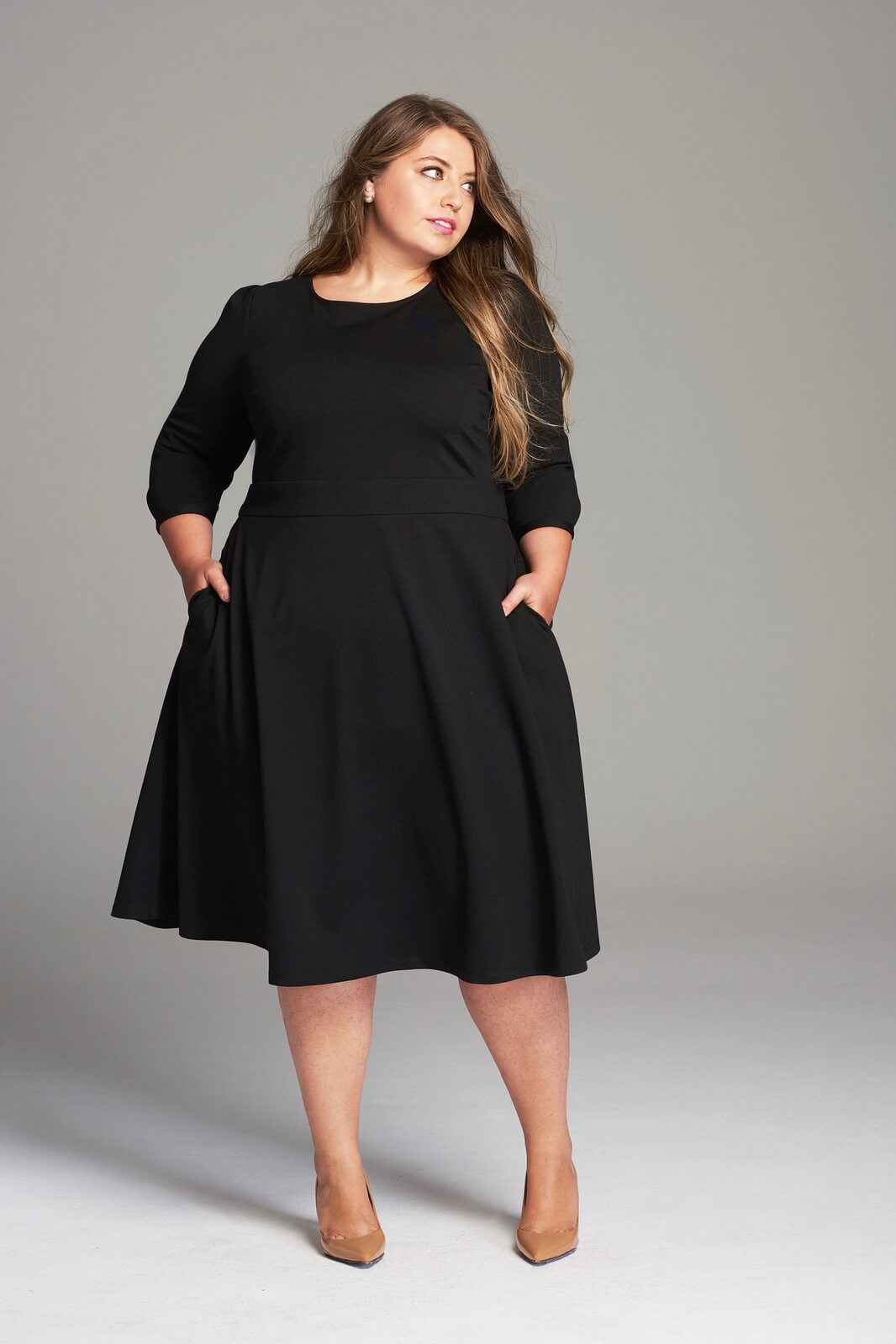 Girl With Curves Fall 2017 Little Black Dress