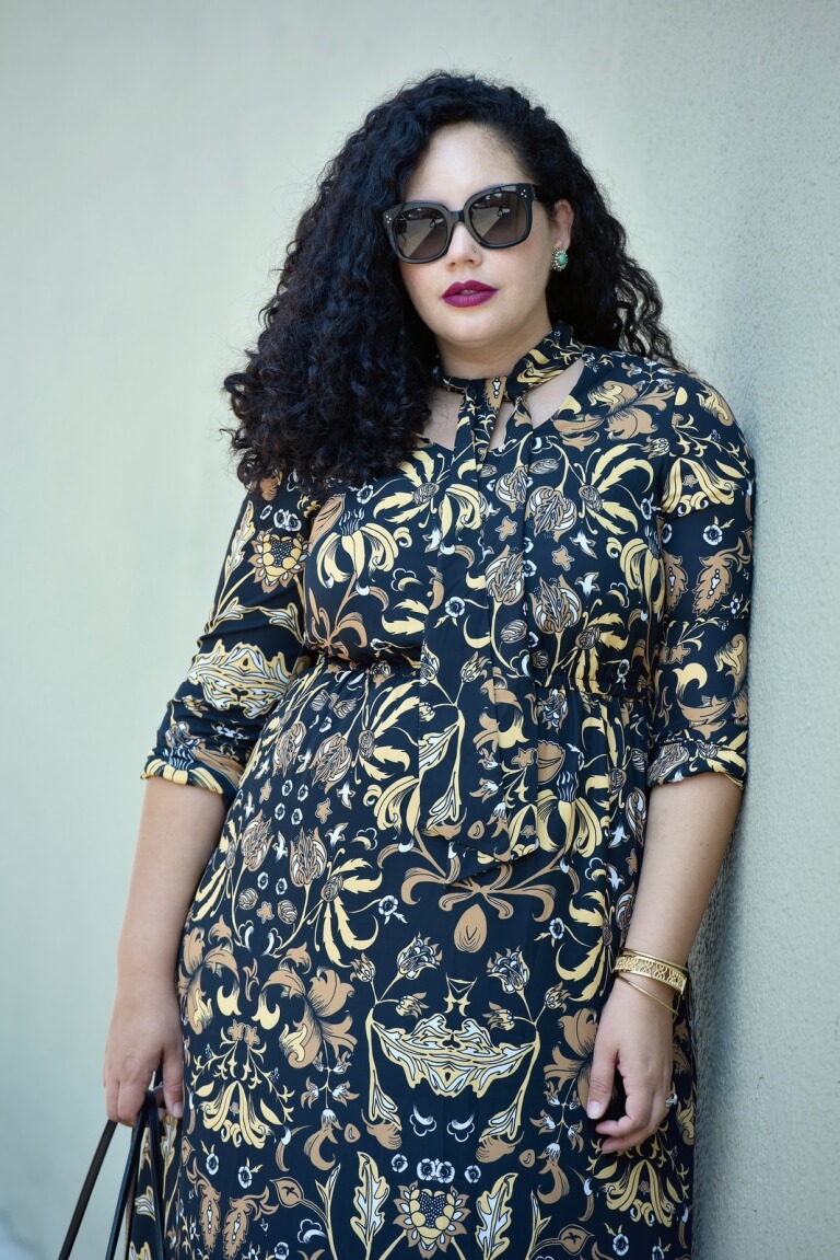 A Fresh Take on Fall Florals | Girl With Curves