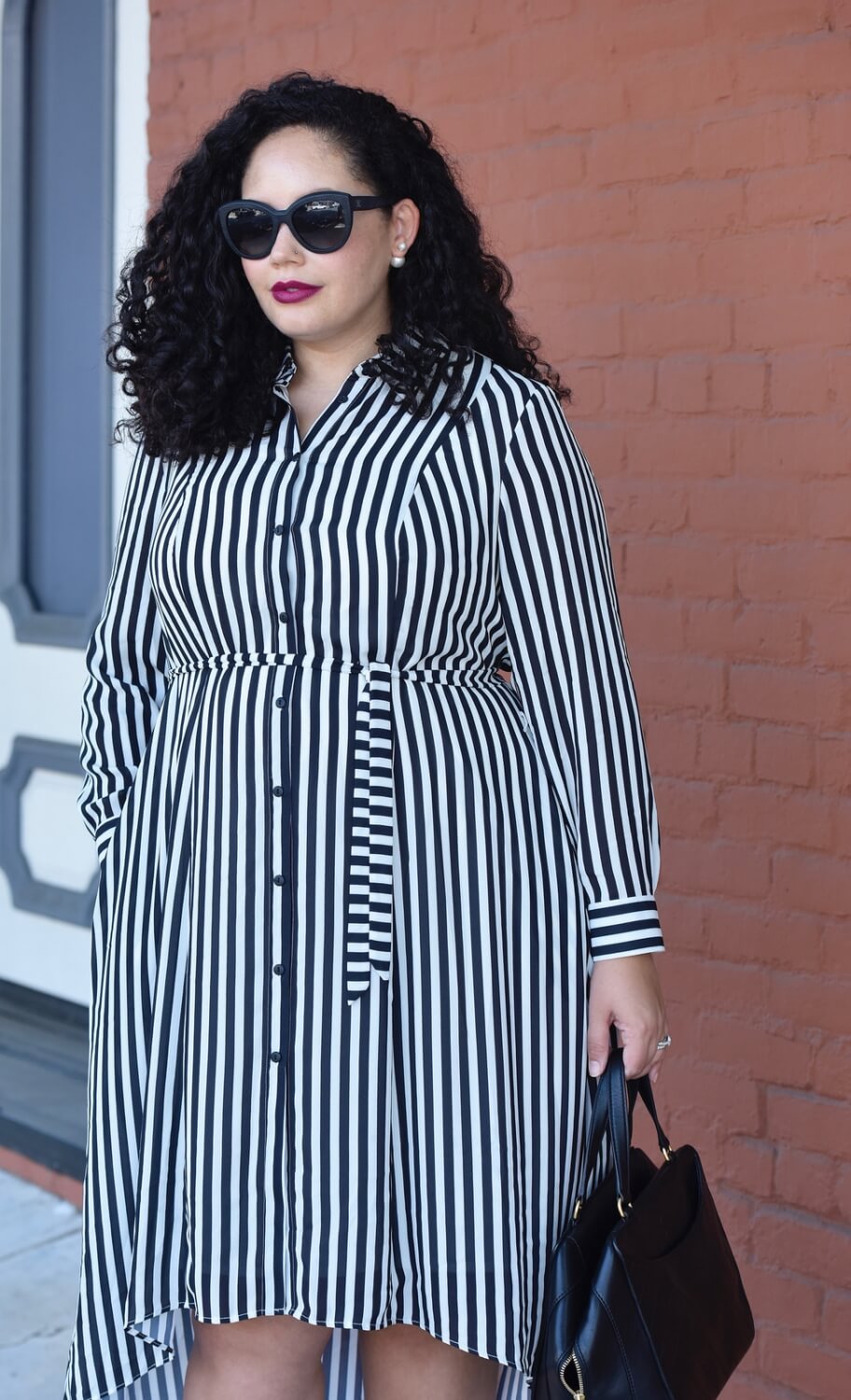 This Dress Proves Stripes Can Be Super Flattering | Girl With Curves
