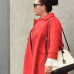 The Easiest Way To Wear The Color Of The Season Via @GirlWithCurves #red #holiday #winter #trends