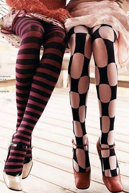 3 Types of Stylish Tights to Wear This Winter Via @GirlWithCurves #fashion #style #outfits #tights #winter 3
