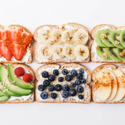 My New Favorite Tasty (and Healthy) Breakfast Via @GirlWithCurves #food #breakfast #toast #healthyfood #wellnesswednesday