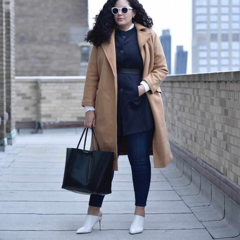 A Sophisticated Outfit You Can Wear to Work | Girl With Curves