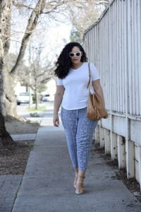 How To Wear Print Pants Via @GirlWithCurves #ootd #style #gwcstyle