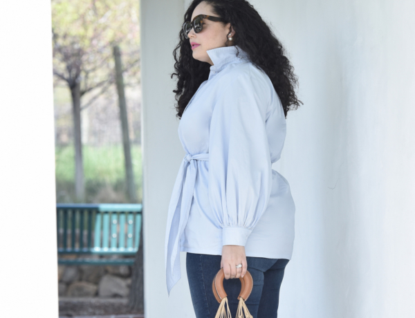 The Spring Top You Need To Try ASAP Via @GirlWithCurves #style #fashion #outfits