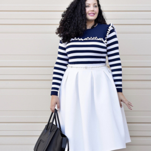 3 Styling Tricks That Show Off Your Waistline via @GirlWithCurves #style #fashion #stylingtips