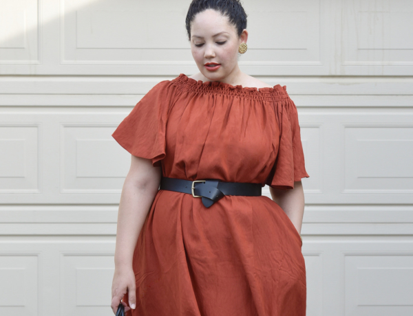 The Go To Dress Of Spring Via @GirlWithCurves #style #trends #fashion