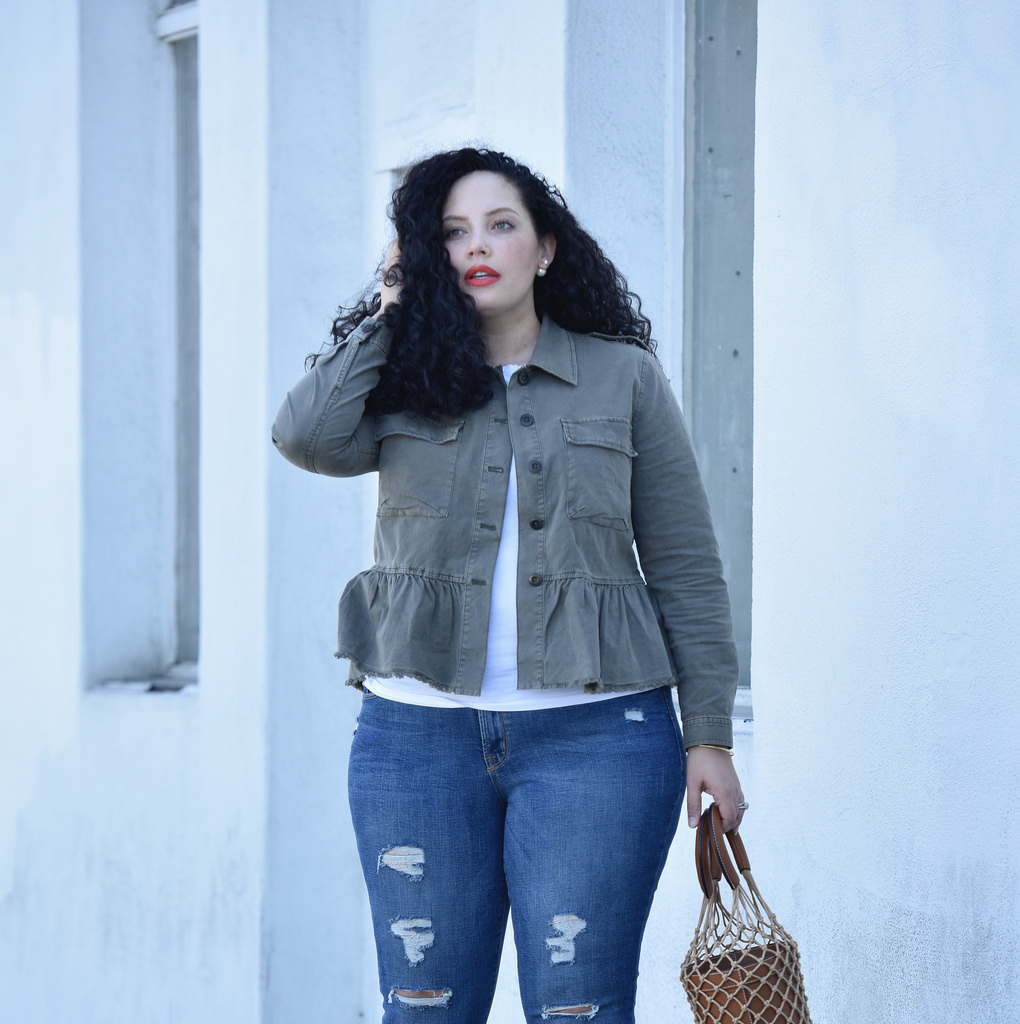 My Favorite Way to Top off a Casual Look | Girl With Curves