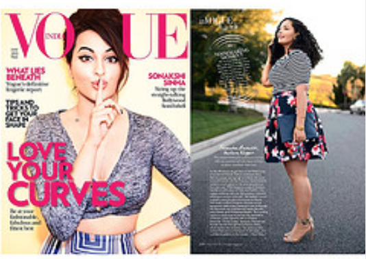 Girl With Curves featured in Vogue India #style