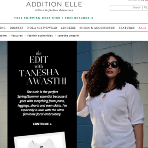Girl With Curves featured in Addition Elle #style