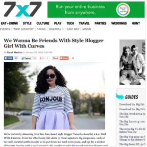 Girl With Curves in 7x7 #style