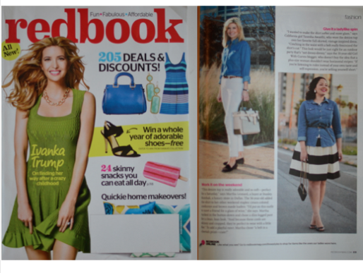 Girl With Curves in Redbook #feature