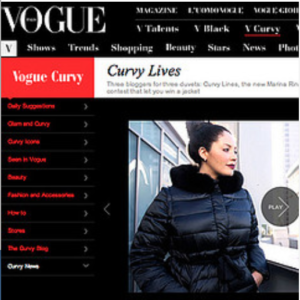 Girl With Curves in Vogue.It #style