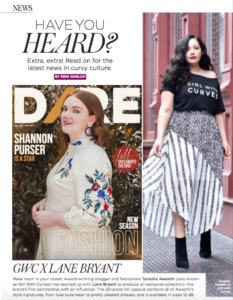 Girl With Curves in DARE Magazine #style #fashion #feature