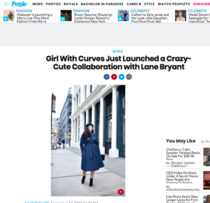 Girl With Curves on People.com #style #fashion #feature #lanebryant #GWCxLB