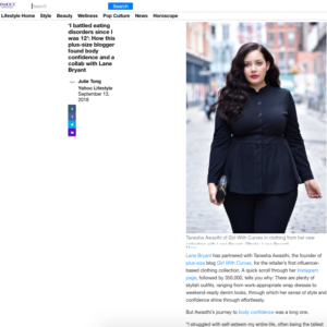 Girl With Curves on Yahoo #style #fashion #feature #lanebryant #GWCxLB