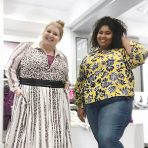 Girl With Curves X Lane Bryant Floral Blouse And Animal Print Dress Via @GirlWithCurves #GWCxLB #outfits #fashion #style #blogger #plussize