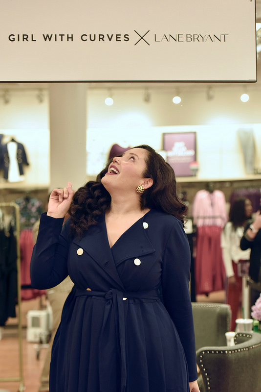 Girl With Curves X Lane Bryant Trench Coat Dress Via @GirlWithCurves #GWCxLB #outfits #fashion #style #blogger #plussize