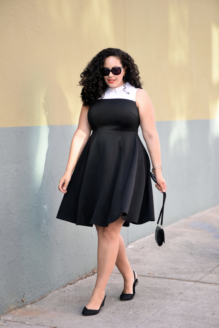 How to Pull off Skirts and Dresses with Flats | Girl With Curves
