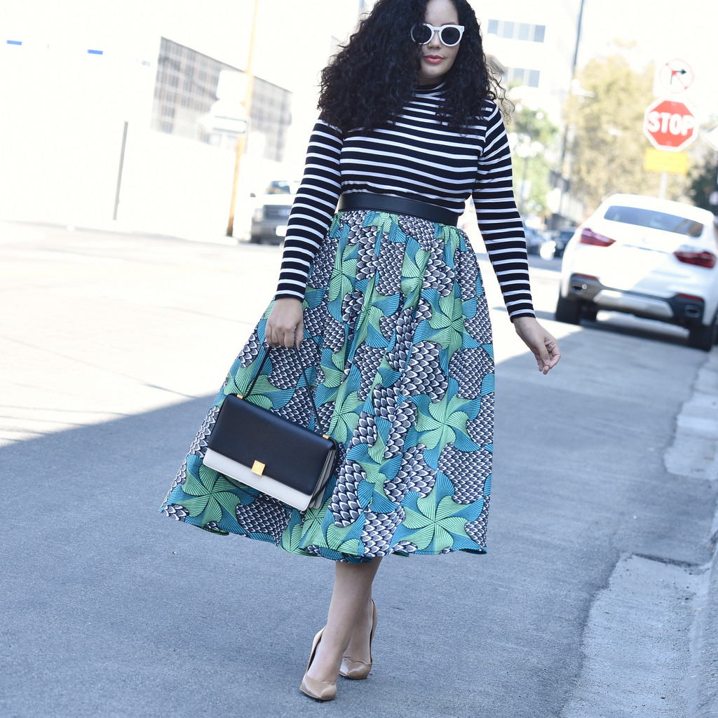 Here's Why You Need a Printed Skirt | Girl With Curves