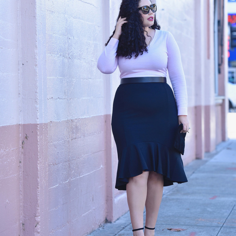 An Easy Date Night Look to Wear Now | Girl With Curves