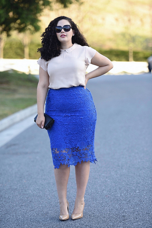 6 Tricky Wardrobe Pieces And How To Wear Them Via @GirlWithCurves #pencilskirt #skirt #bodycon #dress