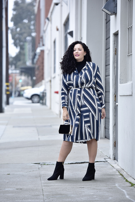 This Is The Wardrobe Must Have I Can't Get Enough Of Via @GirlWithCurves #violeta #shirtdress #worktoevening.