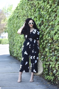 Finally, A Jumpsuit That Flatters Curves Via @GirlWithCurves #jumpsuit #curvy #fashion #style #outfit #blogger