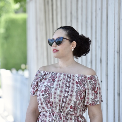 This $22 Dress is a Must-Have via @GirlWithCurves #dress #budget #walmart #plussize #style #fashion #floral