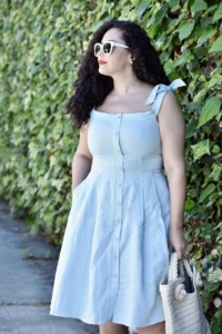7 Sundresses To Shop Now Via @GirlWithCurves #sundress #dress #summer #blue #sleeveless