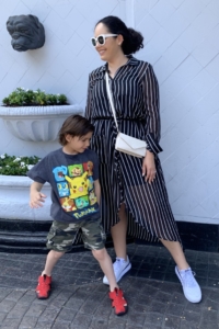 Mom on Duty: Shirtdress and Sneakers